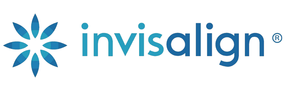 Invisalign® 3 Invisalign clear aligner logo for discreet orthodontic treatment.