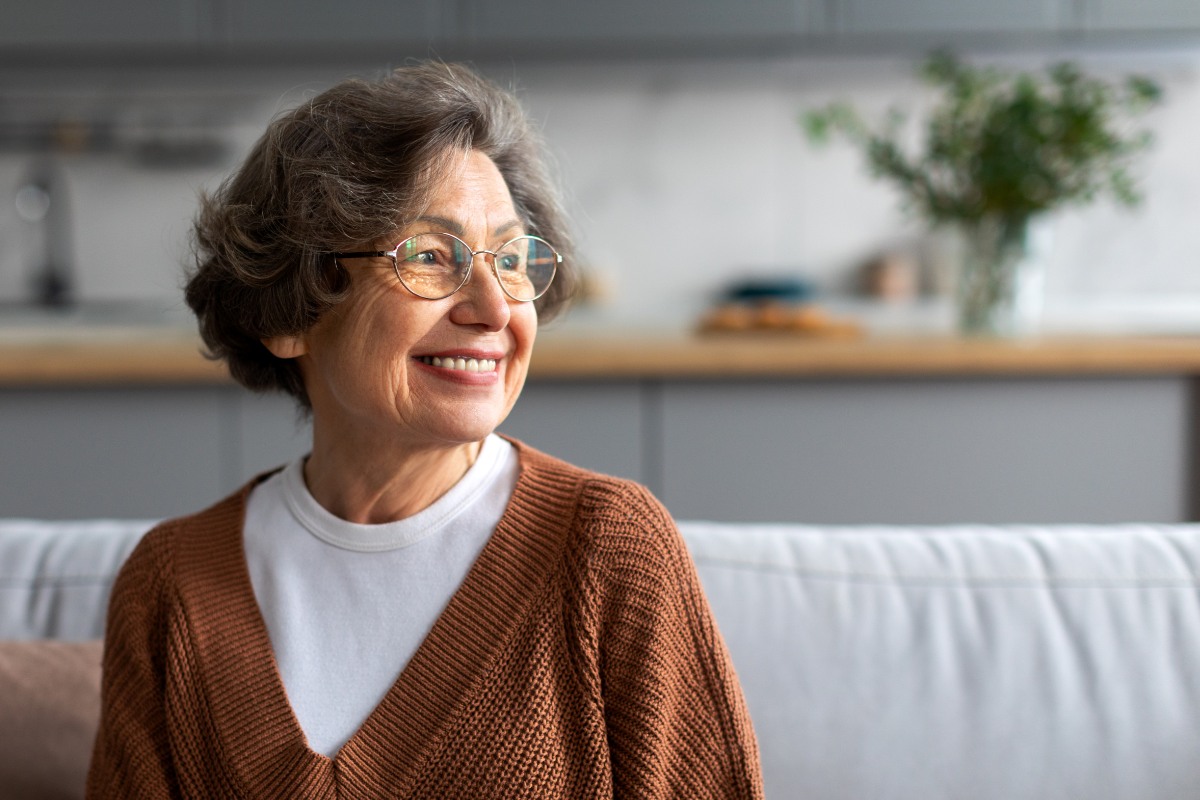 Patient with porcelain veneers at the dental care center serving zebulon, wake forest, fayetteville, greenville, smithfield, and wilson, north carolina.