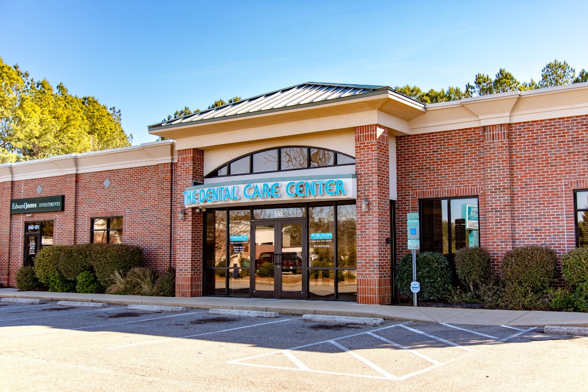 The-dental-care-center-smithfield-office-exterior The dental care center smithfield nc exterior building for general dentistry and family dental care
