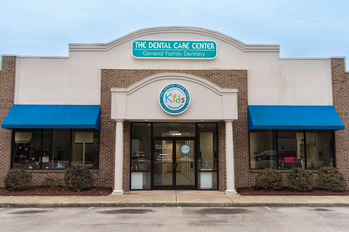 The-dental-care-center-wilson-office-exterior-2 The dental care center wilson nc exterior building for general and pediatric dentistry services