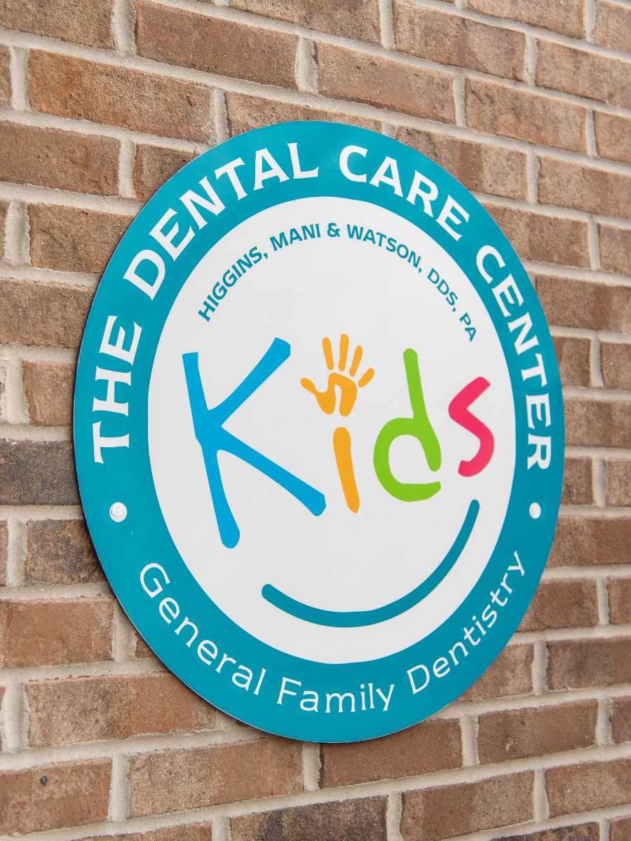 The-dental-care-center-wilson-tdcc-kids-sign The dental care center kids logo sign in wilson nc pediatric dentistry office